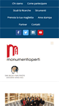 Mobile Screenshot of monumentiaperti.com